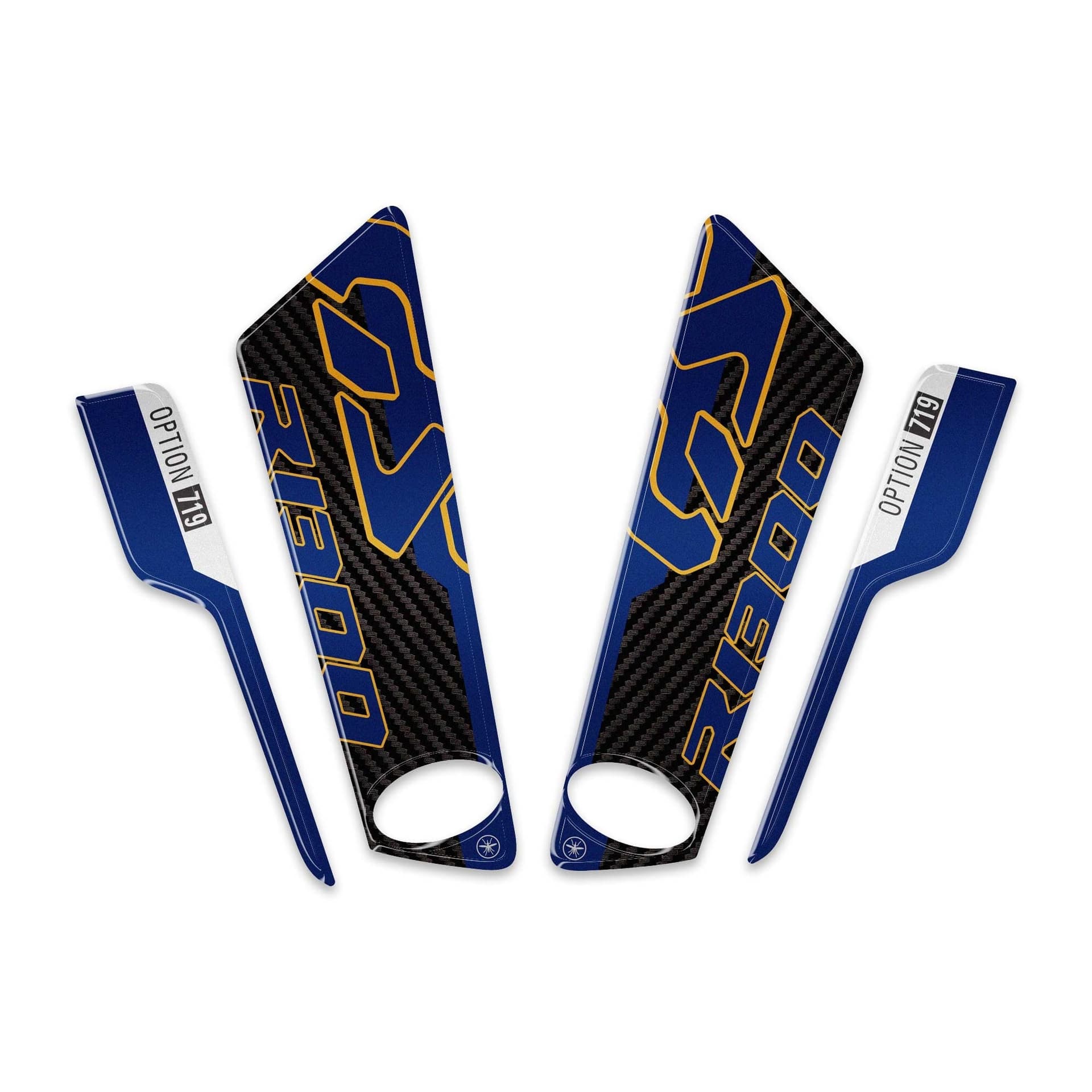 Adesivi 3D Protezione Parasteli moto compatibile con BMW R 1300 GS 2026 - 7