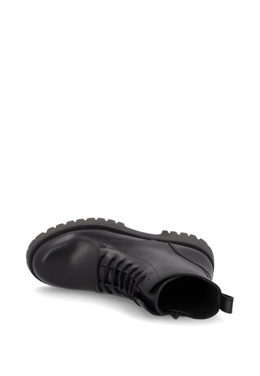 Frau anfio donna in pelle nero A56N0 - 11