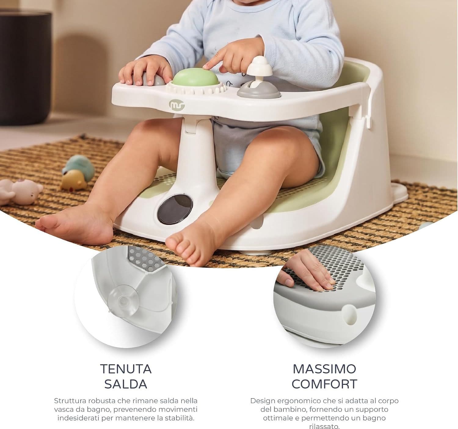 MS BabyWorld - Seggiolino da doccia Splash - 4