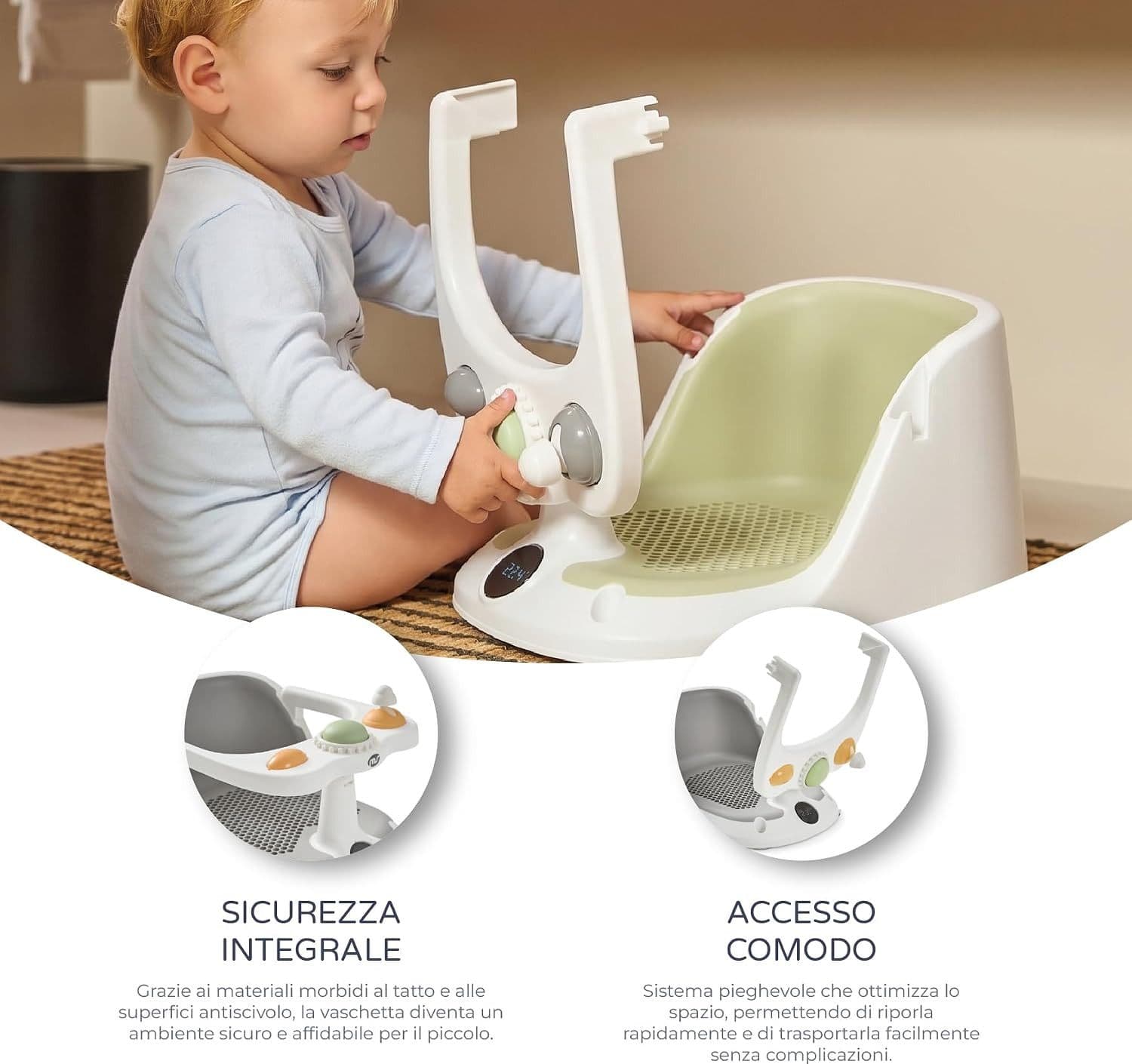 MS BabyWorld - Seggiolino da doccia Splash - 5