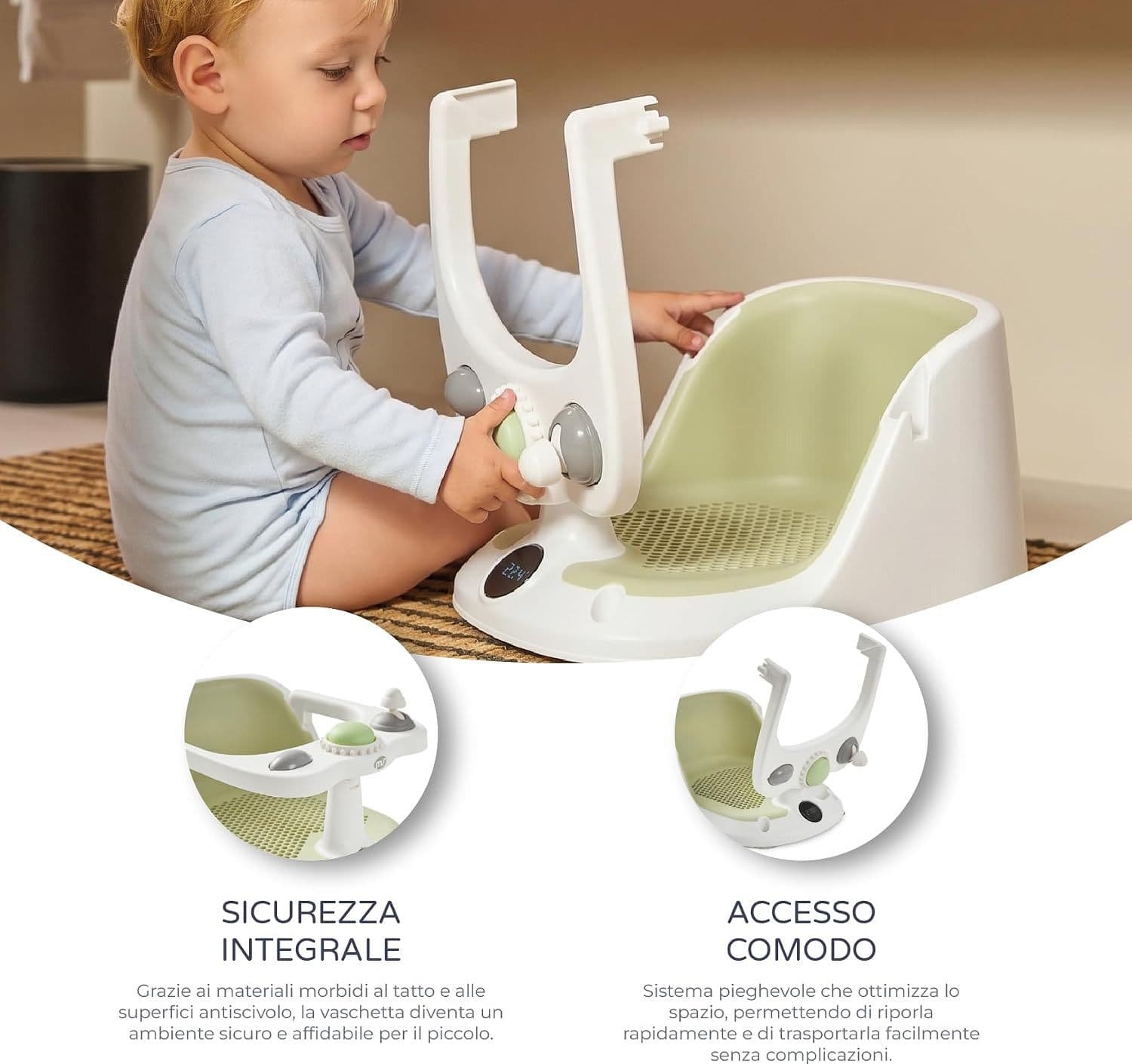 MS BabyWorld - Seggiolino da doccia Splash - 10