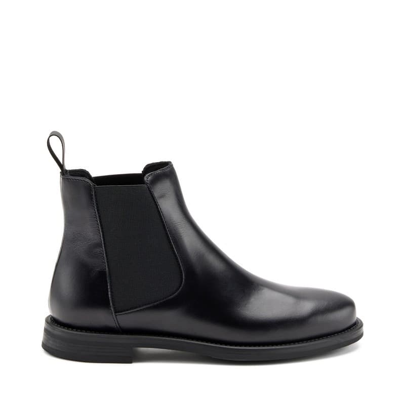 FRAU beatles donna in pelle nero A98N3