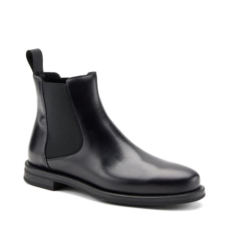 FRAU beatles donna in pelle nero A98N3 - 2
