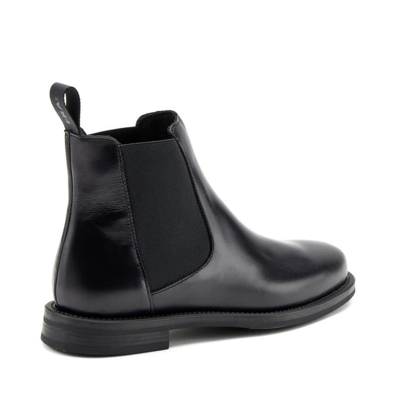 FRAU beatles donna in pelle nero A98N3 - 3