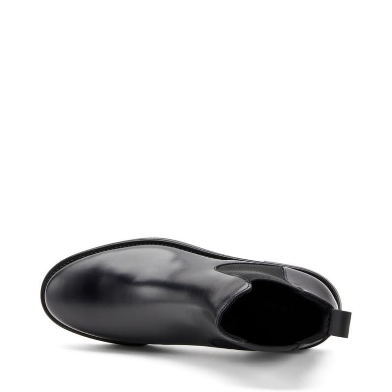FRAU beatles donna in pelle nero A98N3 - 4