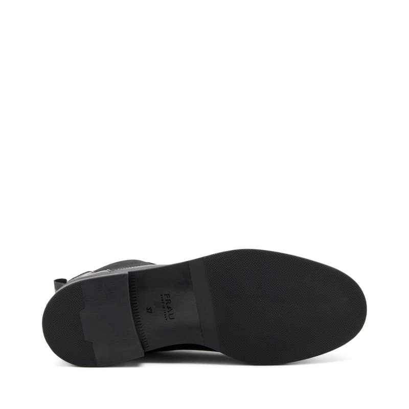FRAU beatles donna in pelle nero A98N3 - 5