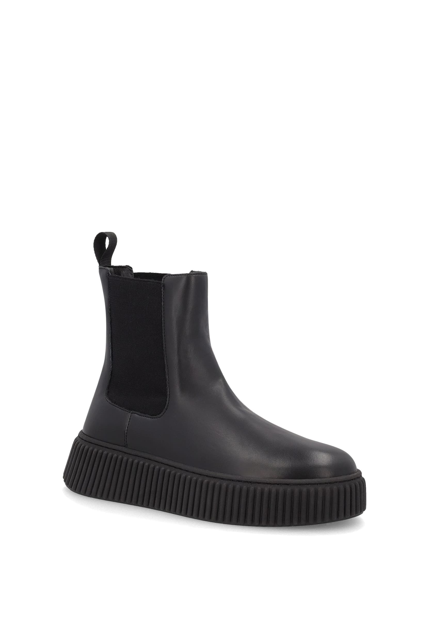 Frau beatles donna in pelle nero A40J5 - 2