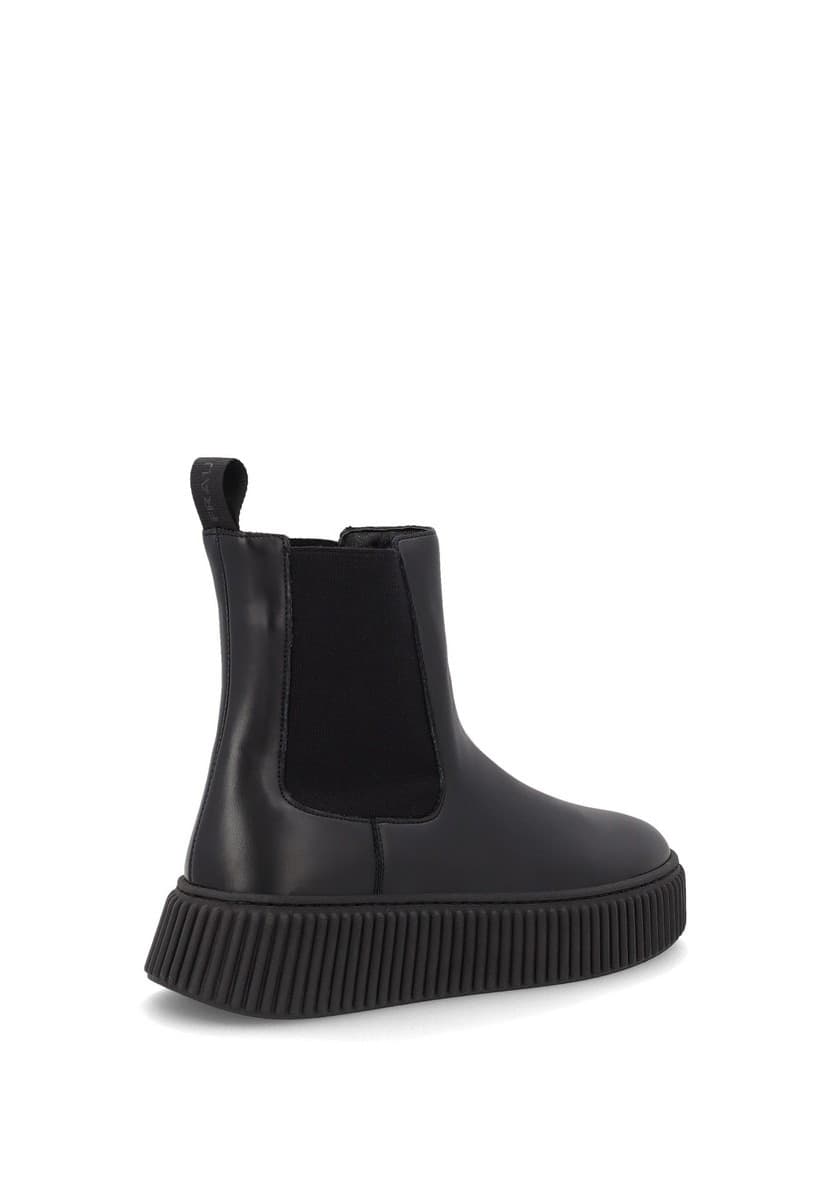 Frau beatles donna in pelle nero A40J5 - 8