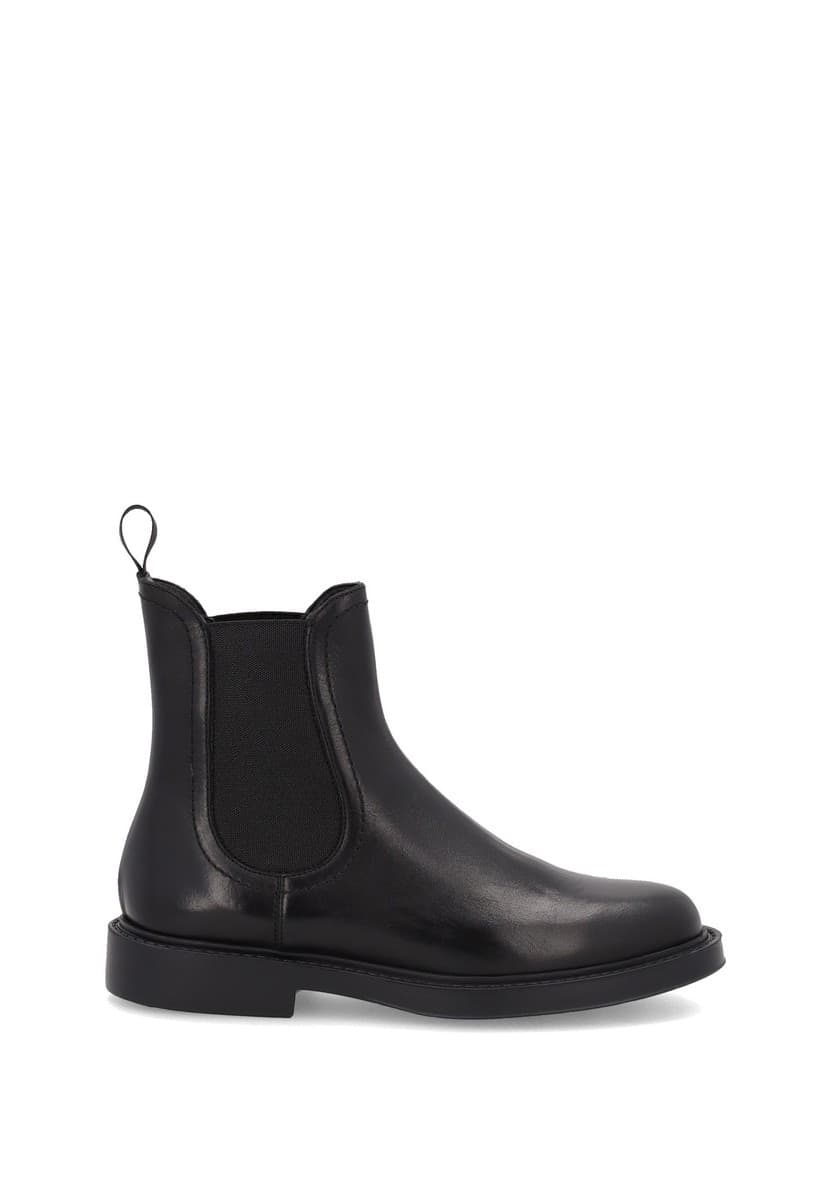Frau stivaletti beatles in pelle nero A81N3 - 6