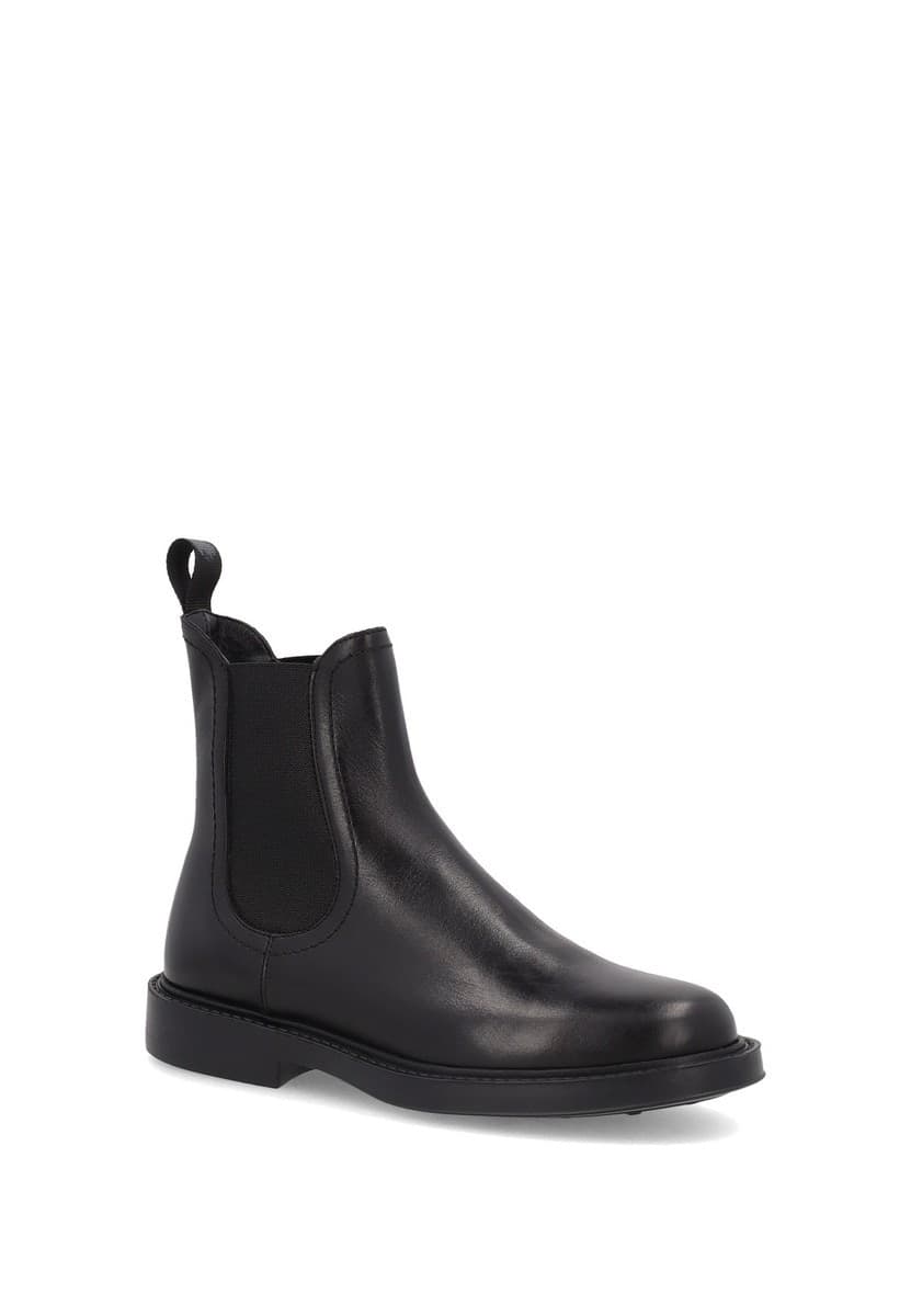 Frau stivaletti beatles in pelle nero A81N3 - 7