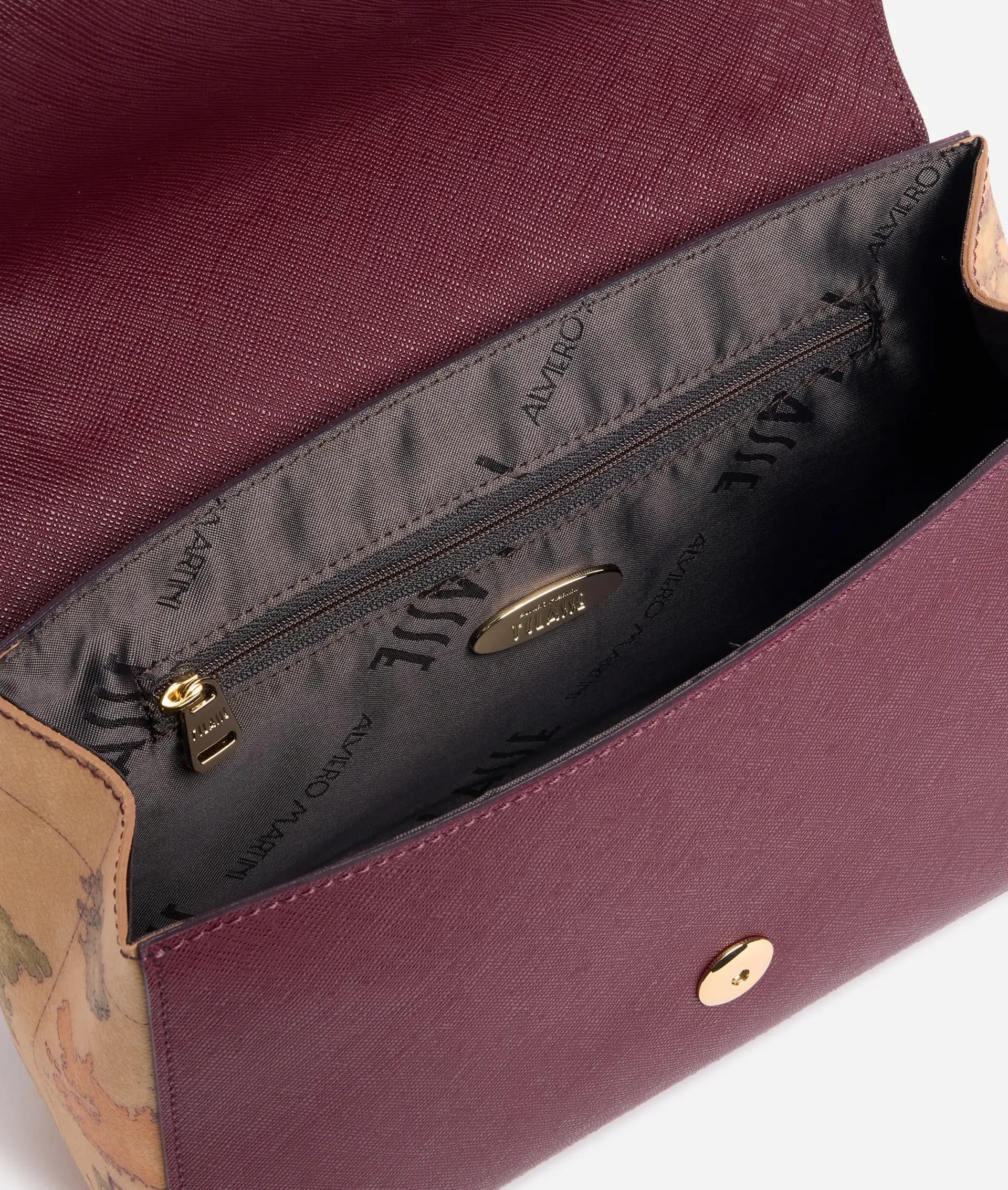 1^ Classe borsa donna tracolla burgundy LG33 T407 0304 - 4