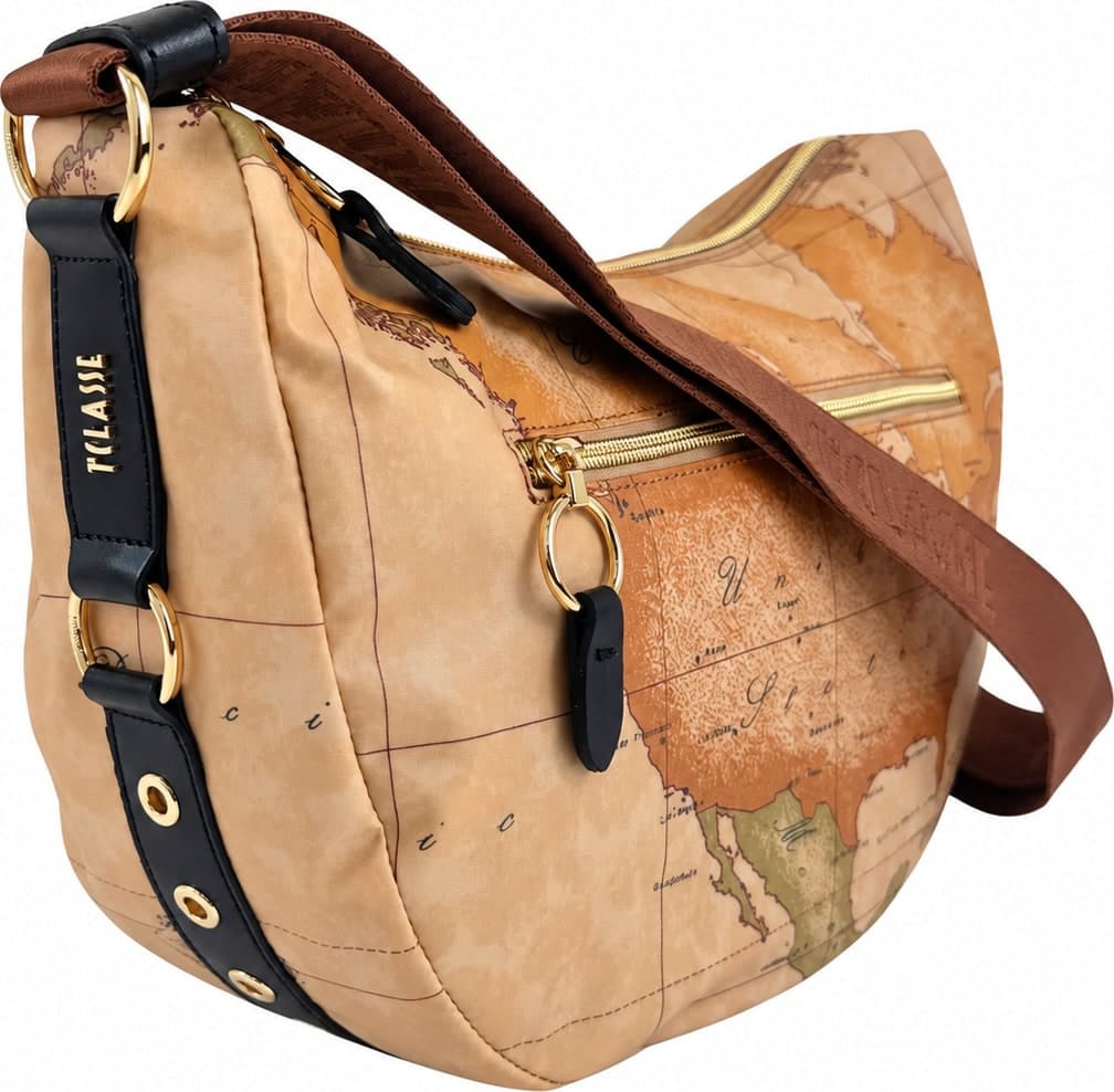 1^ Classe borsa donna tracolla media nero LG04 S578 0001 - 3