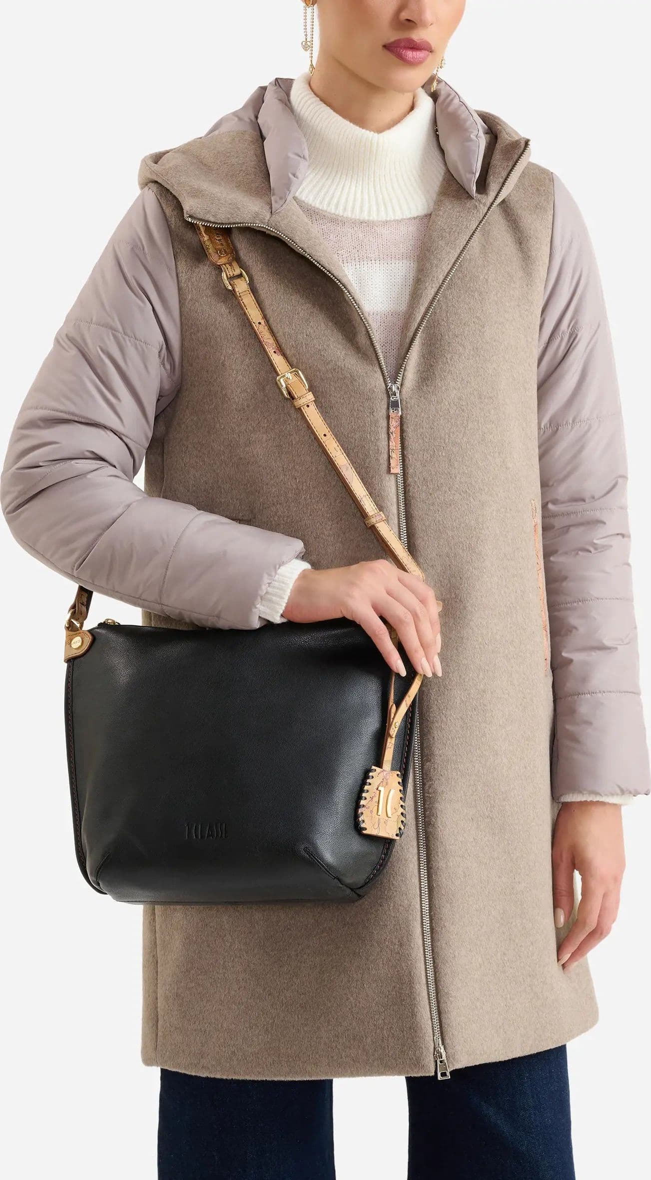 1^ Classe borsa donna tracolla Nero LF88 8128 0001 - 2