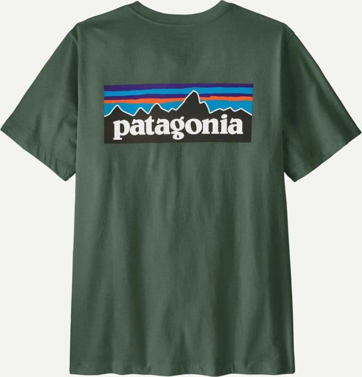 T-shirt Patagonia P-6 Logo Green - 2