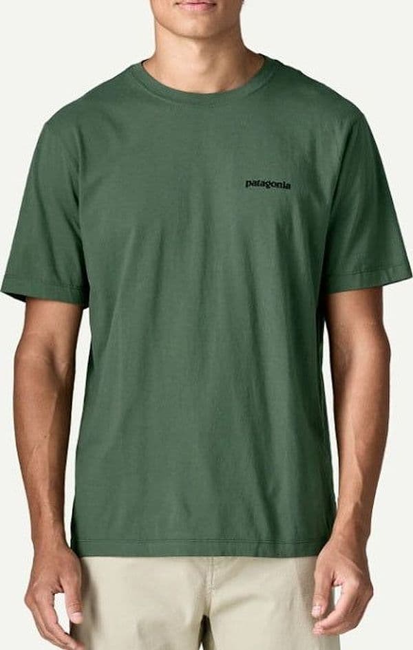 T-shirt Patagonia P-6 Logo Green - 3