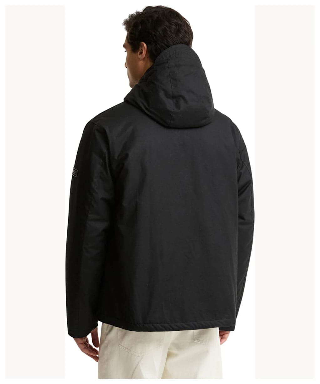 Barbour International capospalla uomo everrett wax jacket wat cot outw MWX2605-BK71 - 3