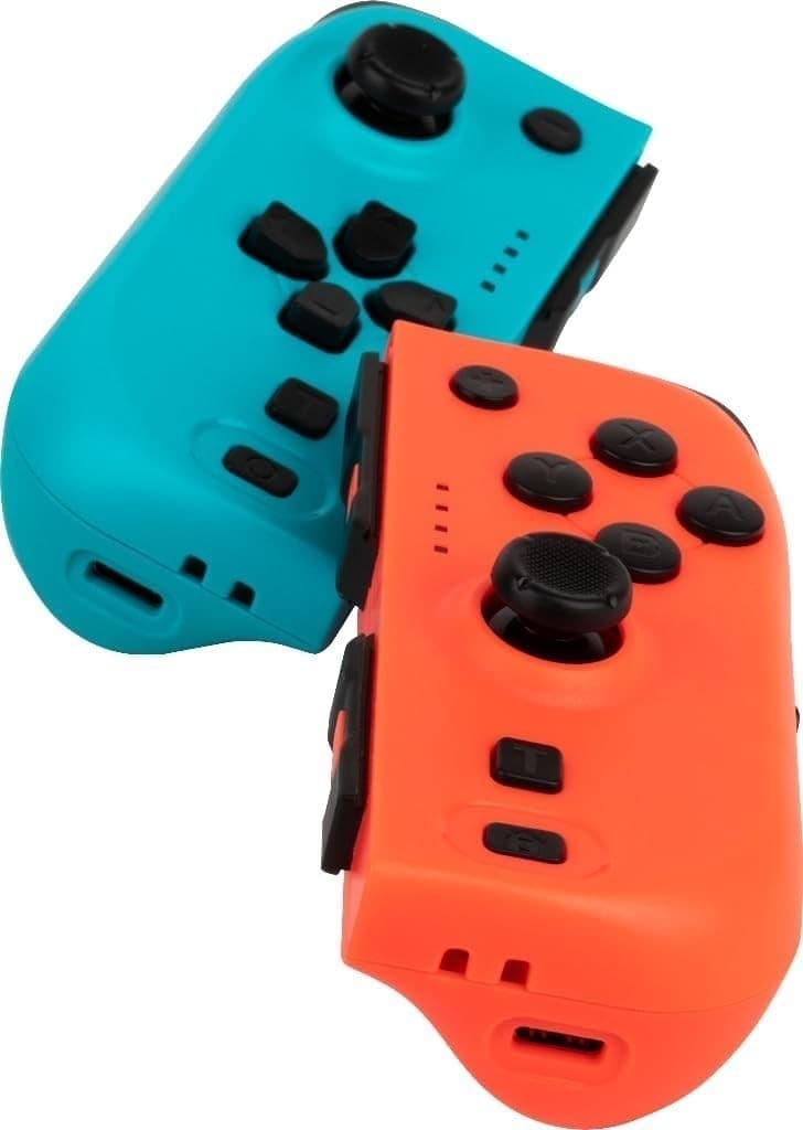 Konix Controller Joypads Switch OLED Bluetooth NFC Vibrazione Turbo Blu Rosso 8h - 2