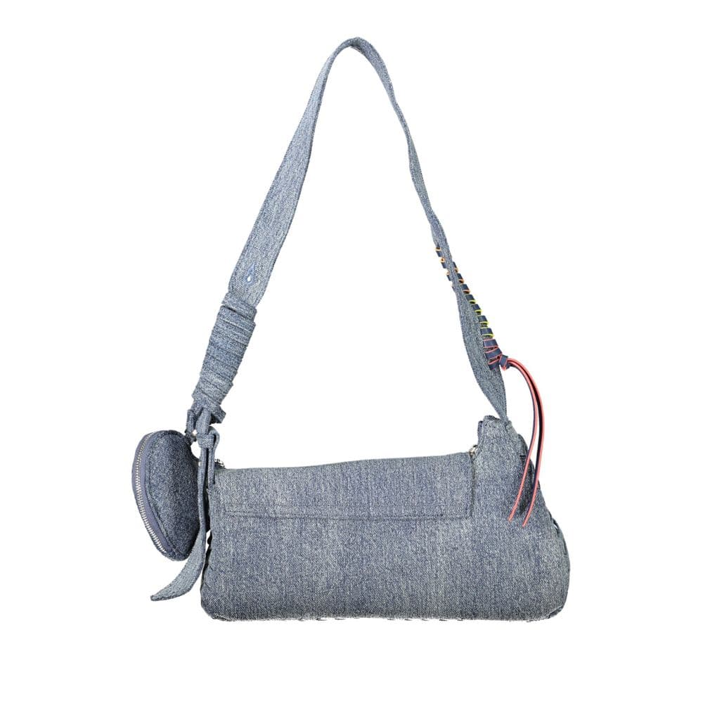Desigual Azzurro Cotton Women Shoulder Bag - 2