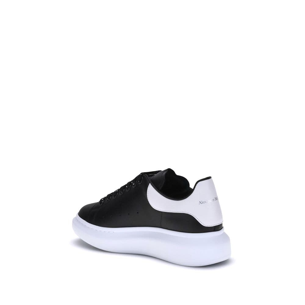 Alexander McQueen Black Calf Leather Bos Taurus Platform Sneakers - 3