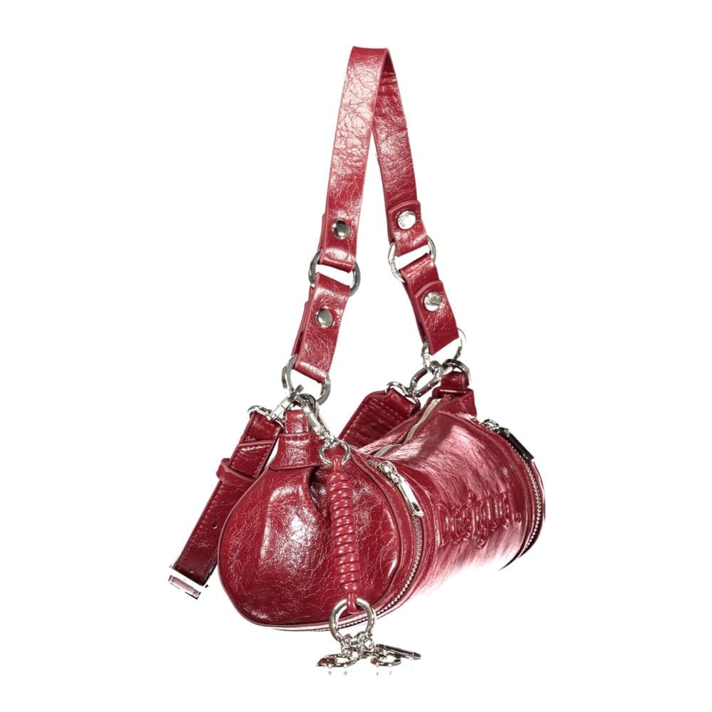 Desigual Rosso Polyurethane Women's Bag with Adjustable Shoulder Strap - 3