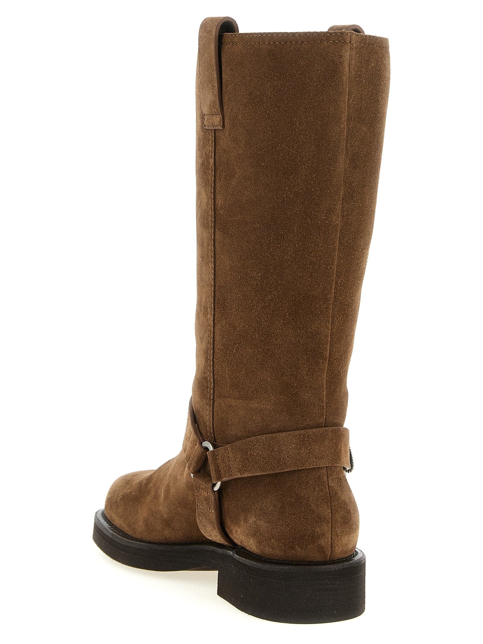 Brunello Cucinelli Brown Calfskin Over The Knee - 3