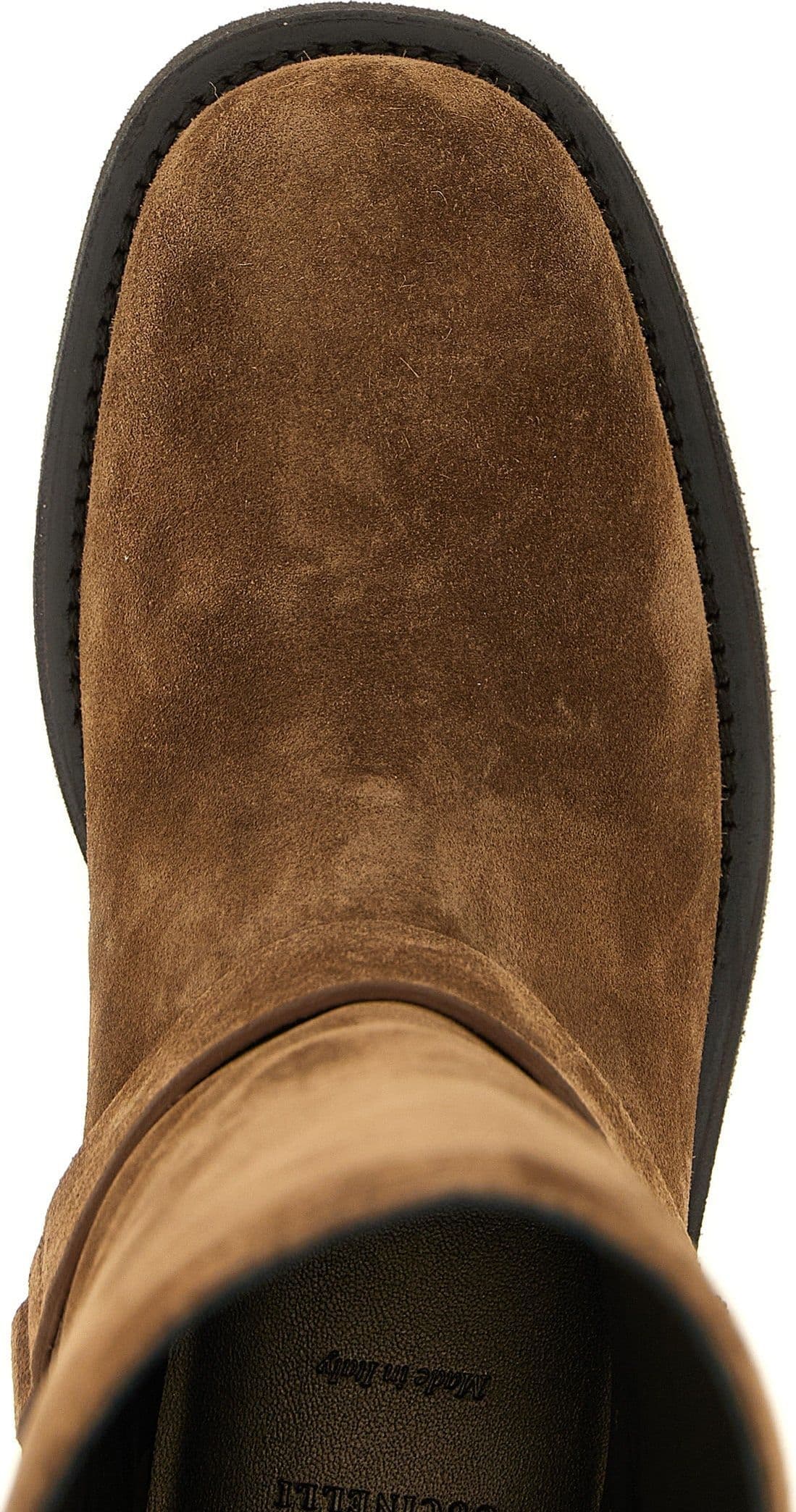 Brunello Cucinelli Brown Calfskin Over The Knee - 4