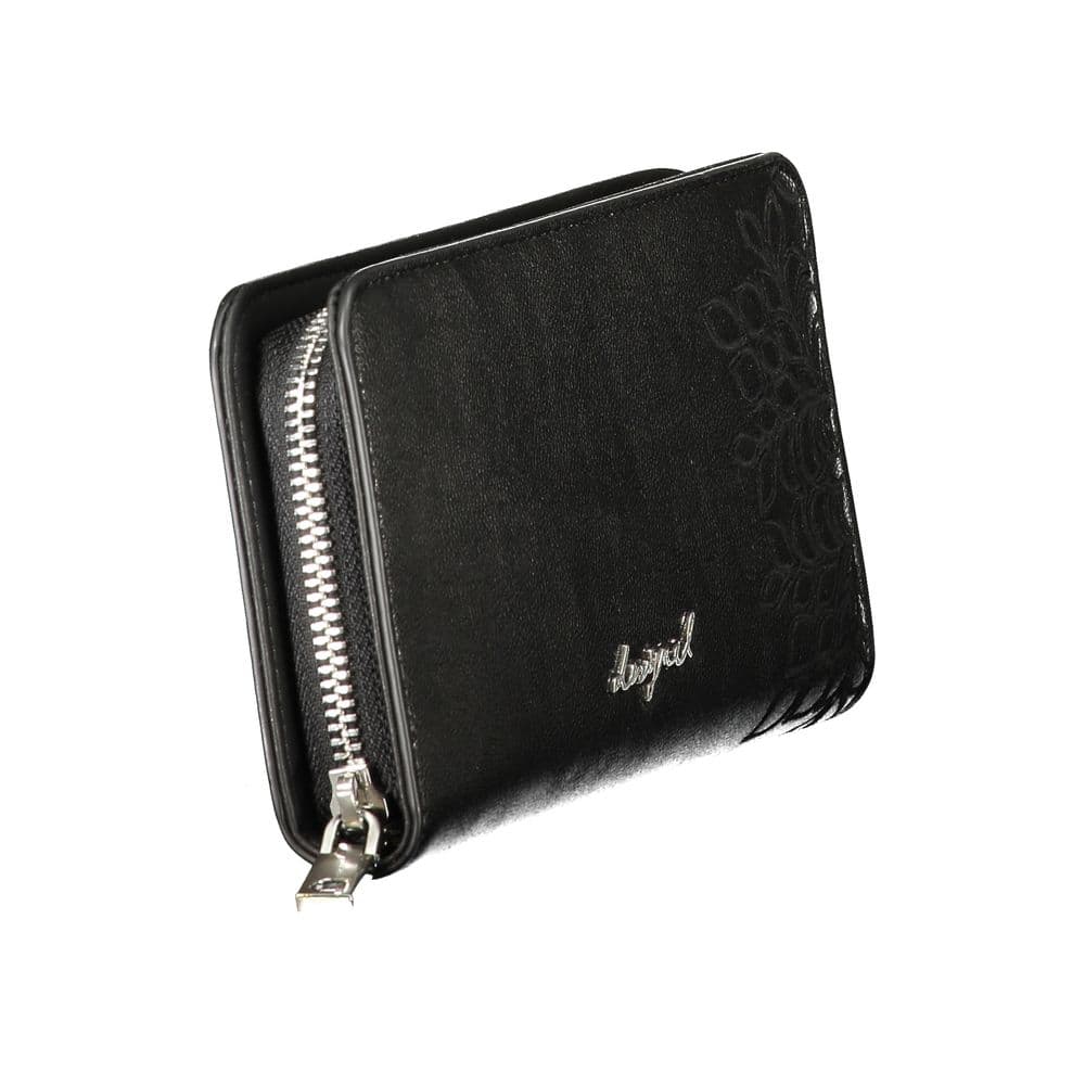 Desigual Nero Poliuretano Woman Wallet - 3