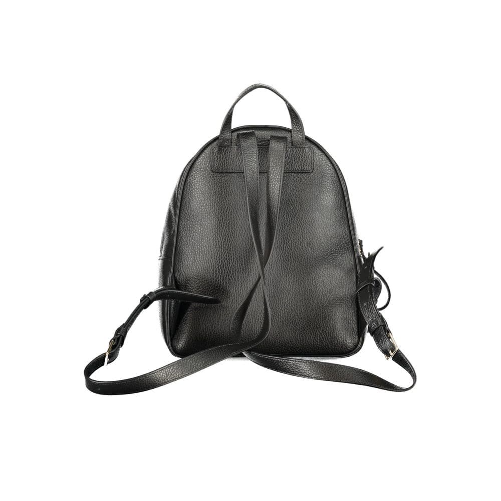 Coccinelle Black Leather Women's Backpack - 2