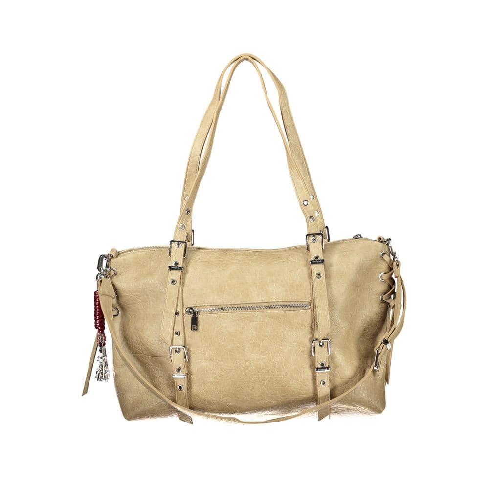 Desigual Beige Polyurethane Women's Bag - 2