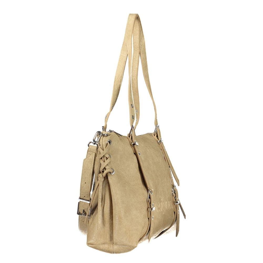 Desigual Beige Polyurethane Women's Bag - 3