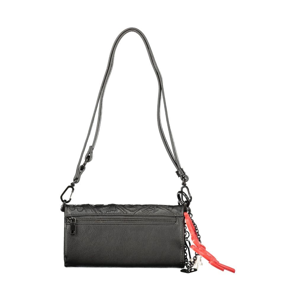 Desigual Black Polyurethane Women's Wallet - 2