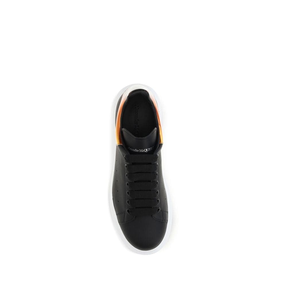 Alexander McQueen Black Calf Leather Bos Taurus Platform Sneakers - 4