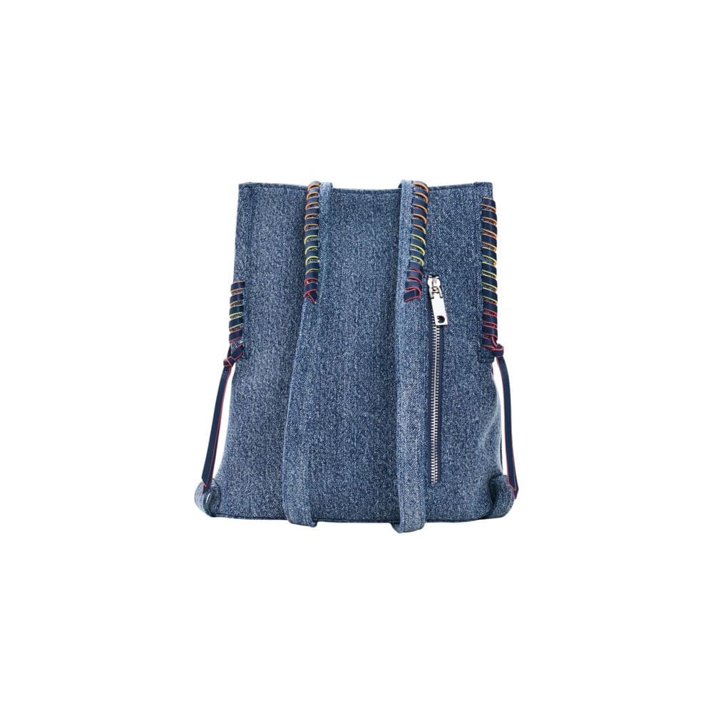 Desigual Blue Cotton Backpack - 3