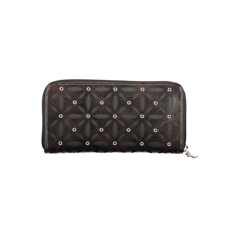 Desigual Black Polyurethane Women's Wallet - 2