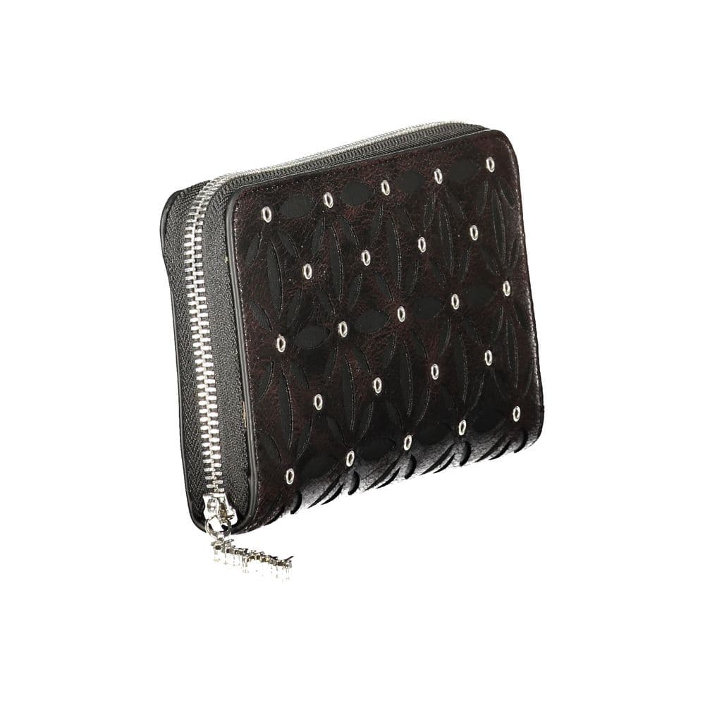 Desigual Black Polyurethane Women's Wallet - 3