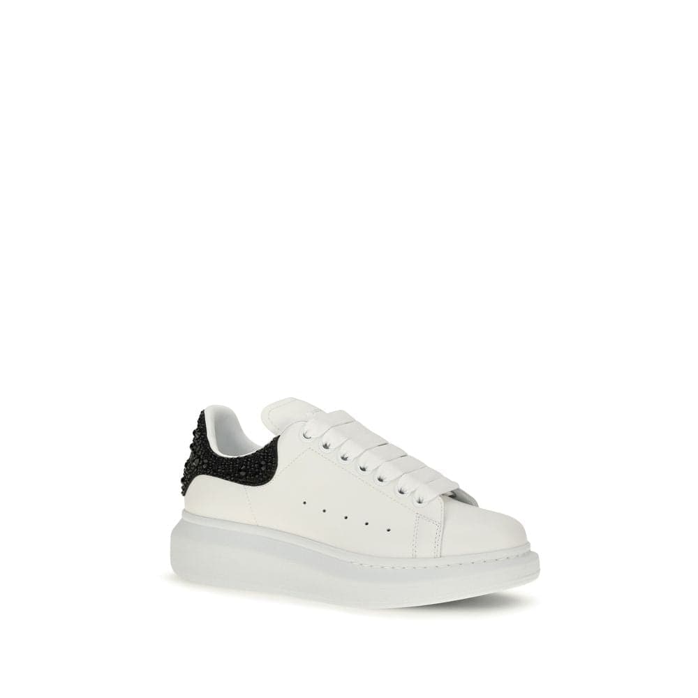 Alexander McQueen White Calf Leather Bos Taurus Chunky Sneakers - 2