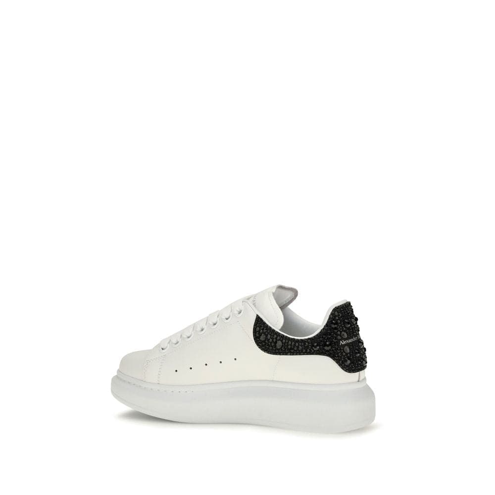 Alexander McQueen White Calf Leather Bos Taurus Chunky Sneakers - 3