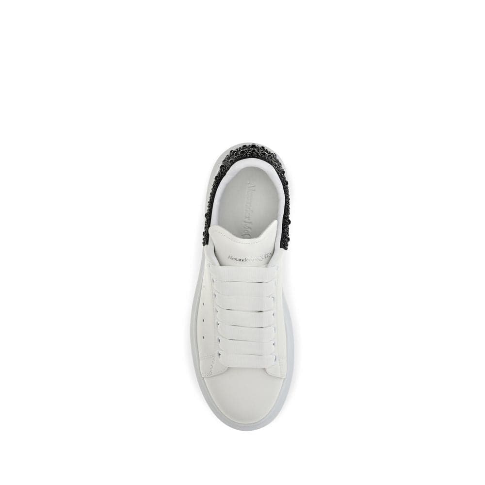 Alexander McQueen White Calf Leather Bos Taurus Chunky Sneakers - 4