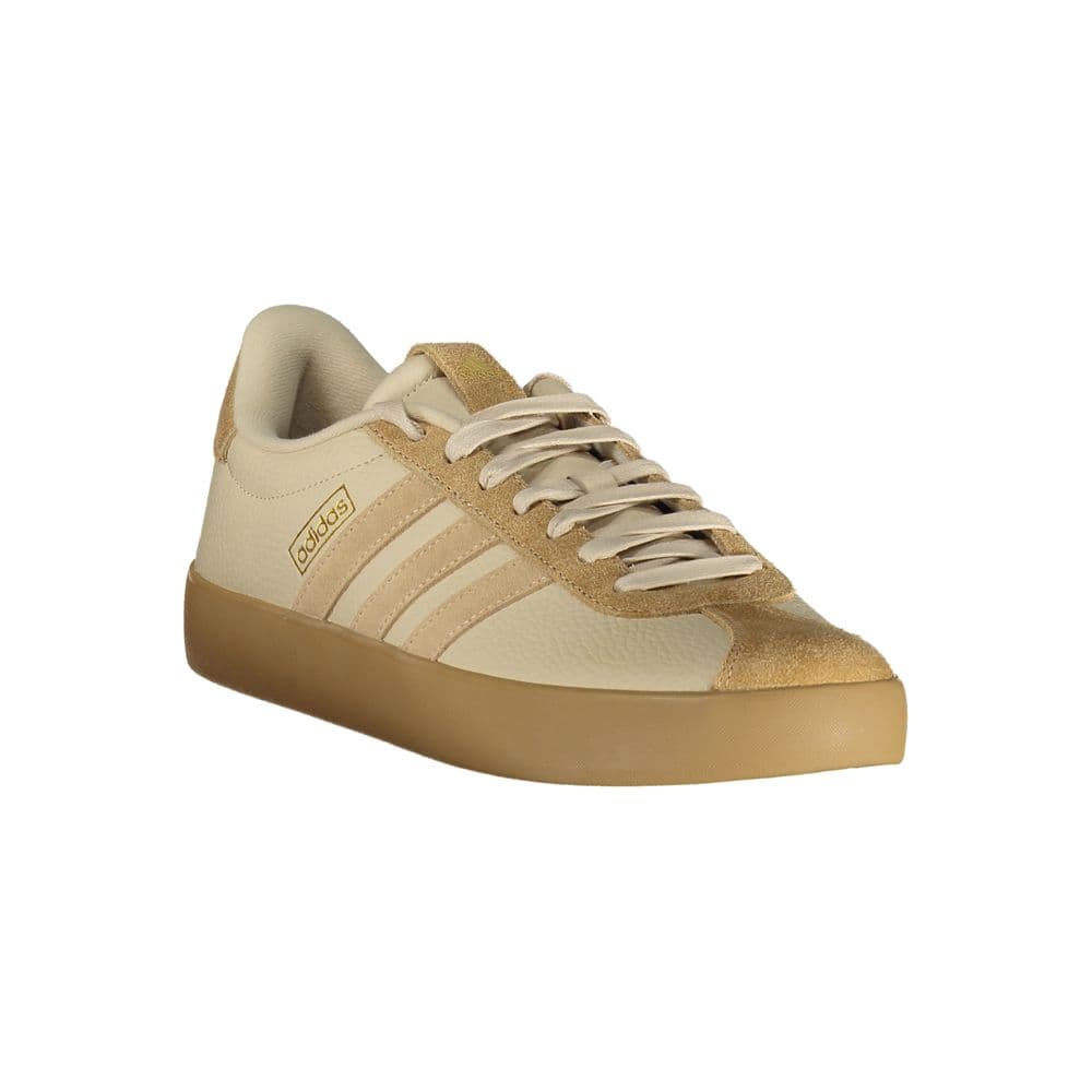 Adidas Beige Polyester Athletic Sneakers - 2