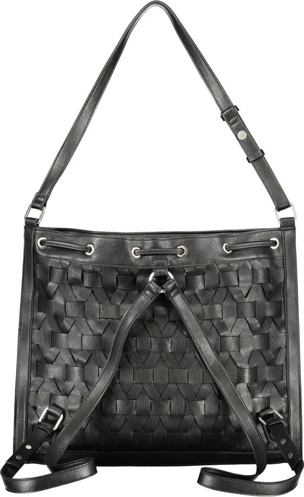 Desigual Black Polyurethane Women Backpack - 2