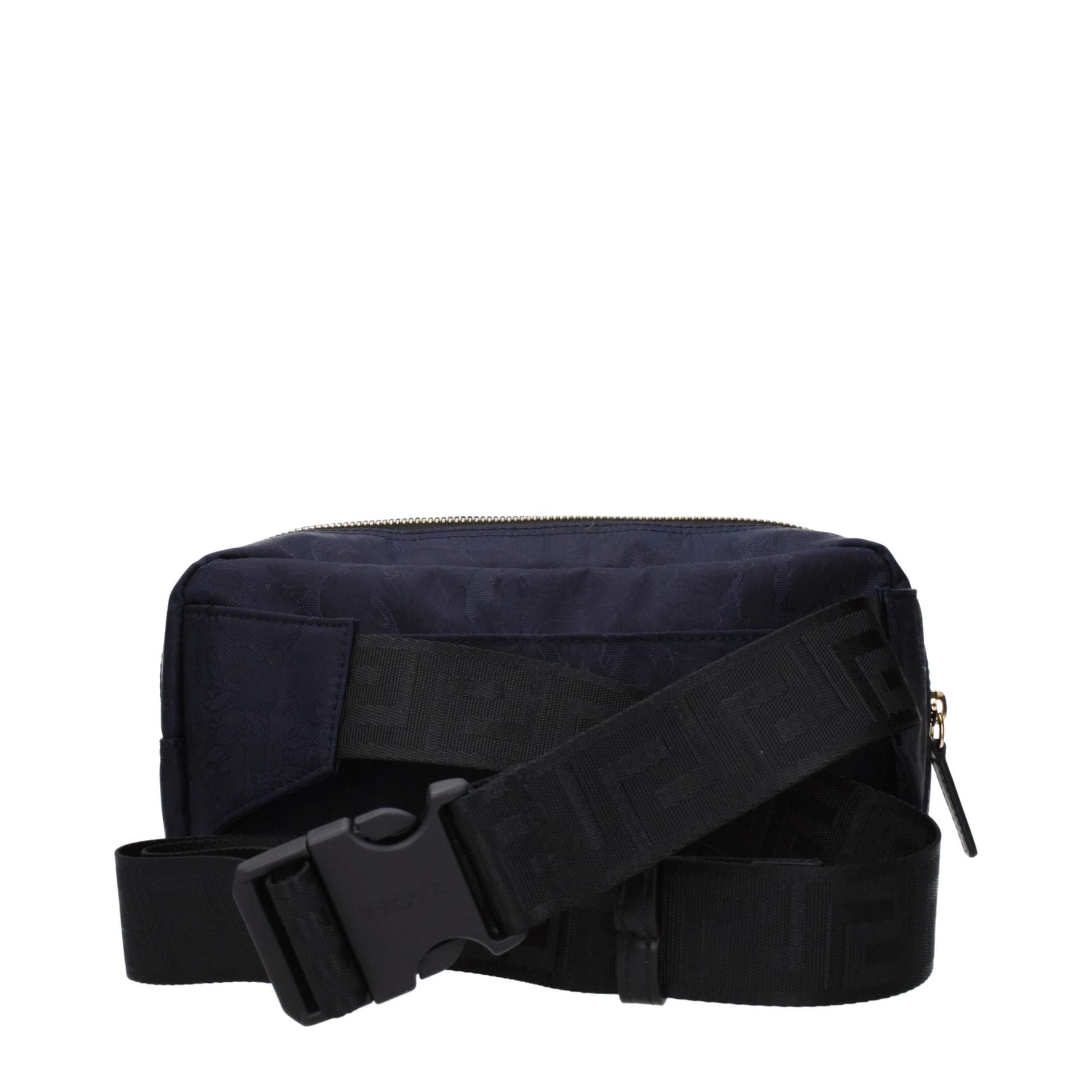 Versace Blue Fabric Backpack - 3