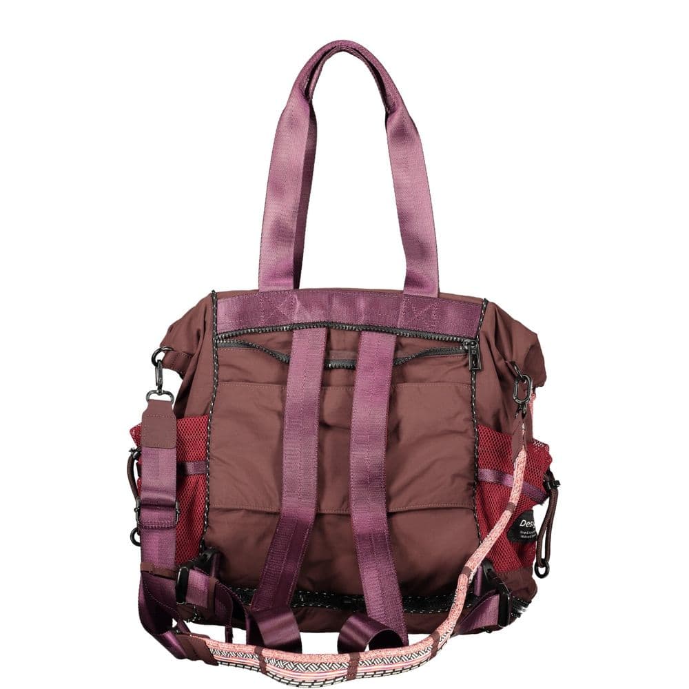 Desigual Brown Polyamide Women's Bag - 2