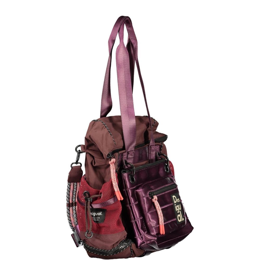 Desigual Brown Polyamide Women's Bag - 3