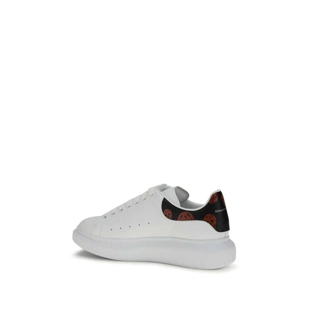 Alexander McQueen White Calf Leather Bos Taurus Low Top Sneakers - 3