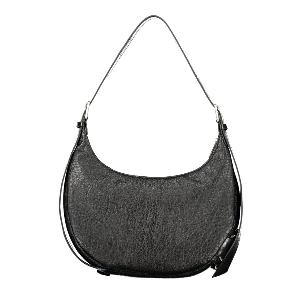 Desigual Nero Poliuretano Donna Bag - 2