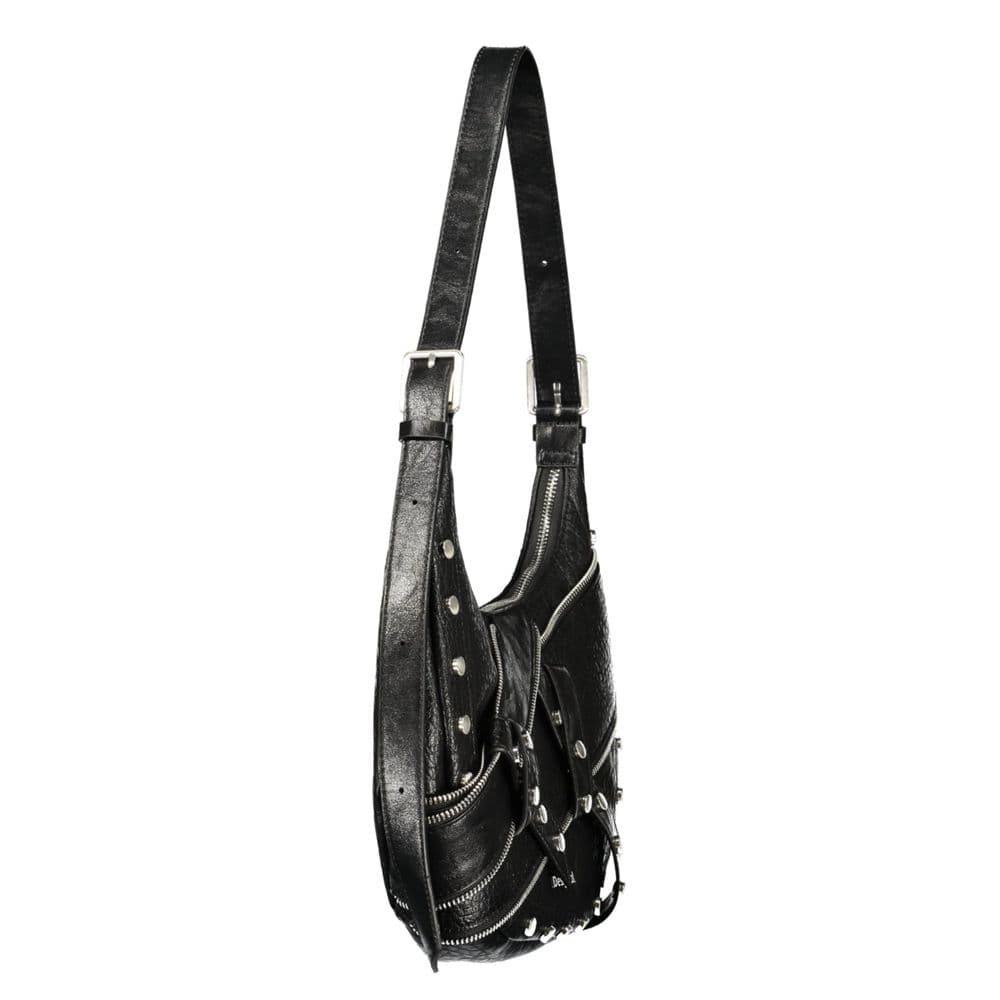Desigual Nero Poliuretano Donna Bag - 3