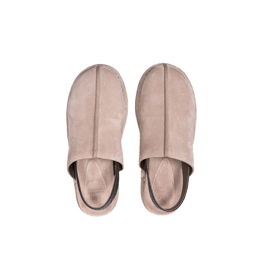 Brunello Cucinelli Brown Leather Mules - 3