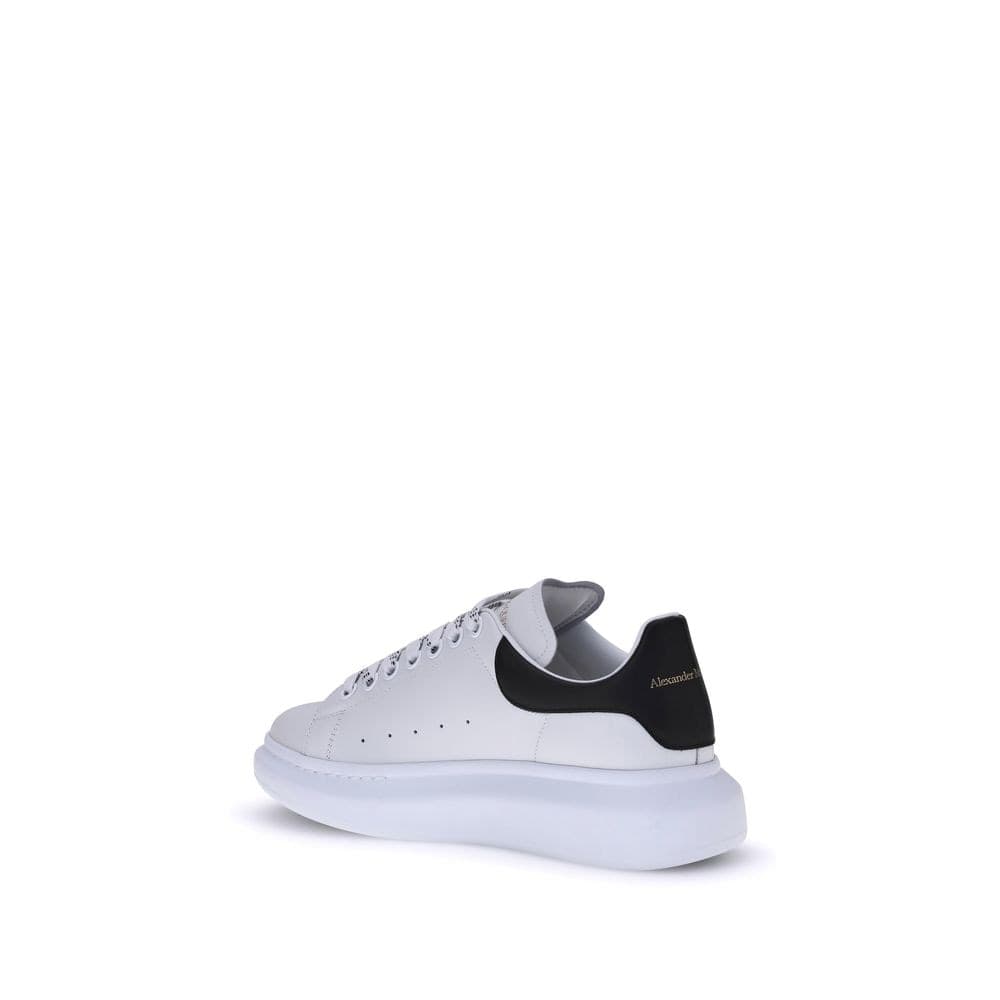 Alexander McQueen White Calf Leather Bos Taurus Platform Sneakers - 3