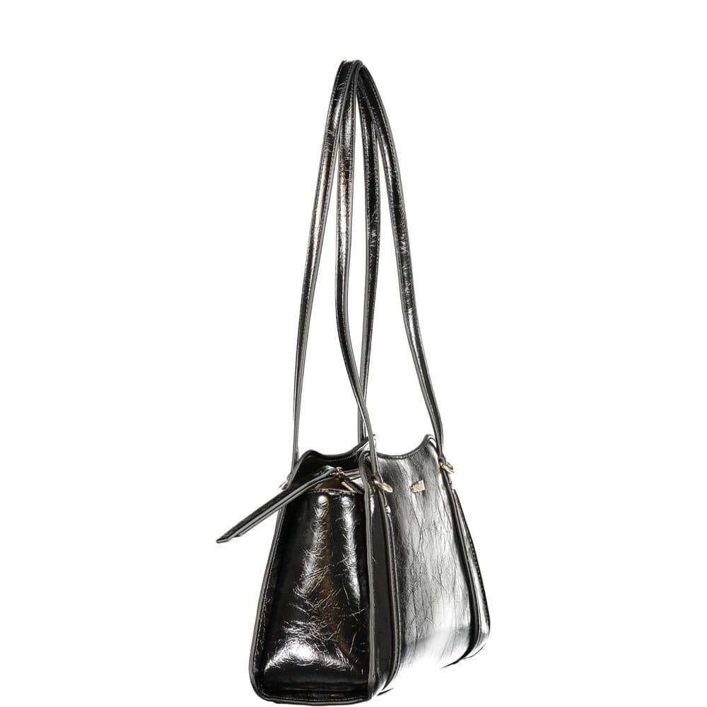 Guess Jeans Black Polyurethane Women's Bag - 3
