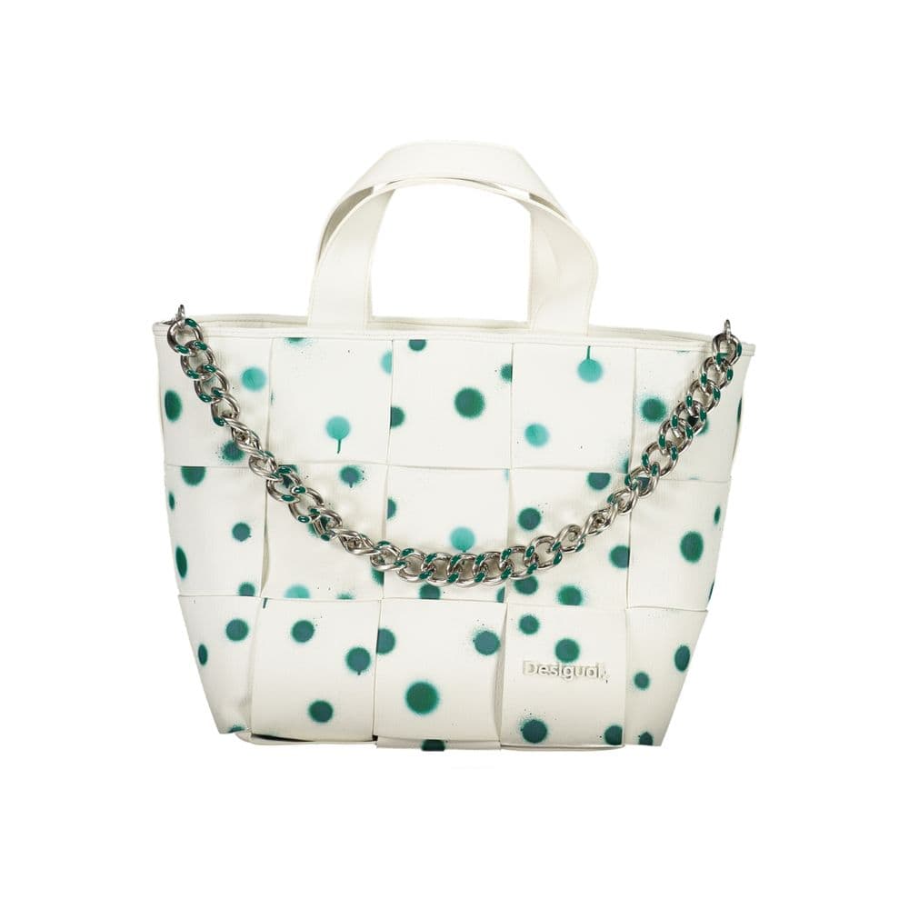 Desigual Bianco Poliuretano Women Handbag - 2